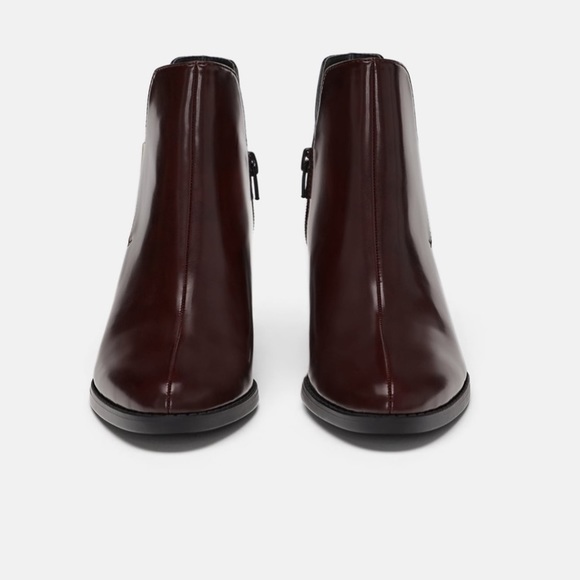 NWT Zara Heeled Booties Size 36 - Picture 3 of 8